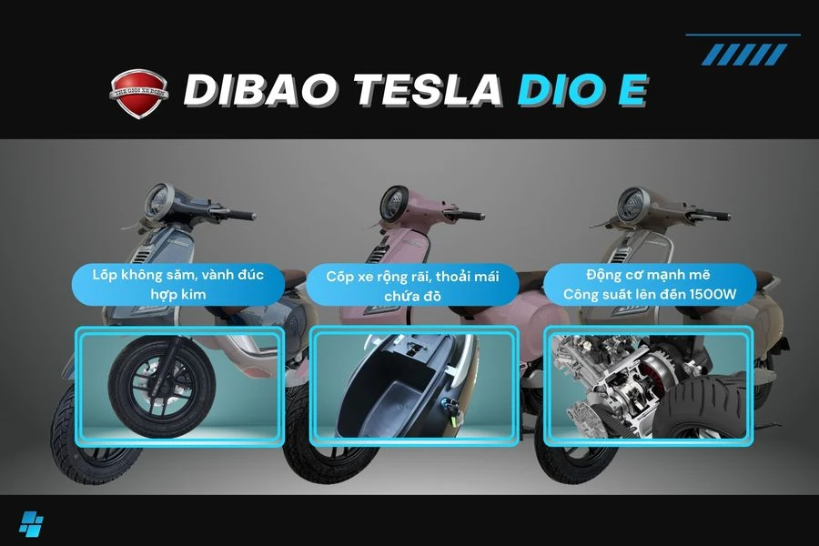 động cơ dibao tesla dio e