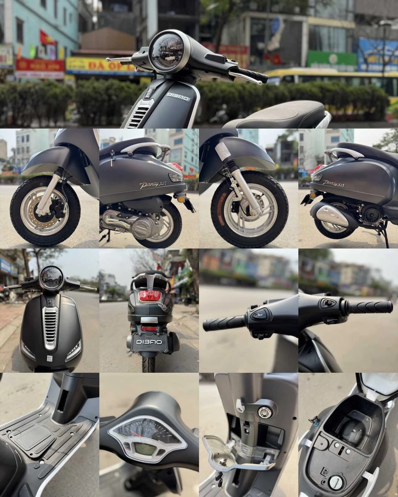 Xe Ga 50cc Dibao Pansy XS1 Neo Pro Đời Mới Nhất