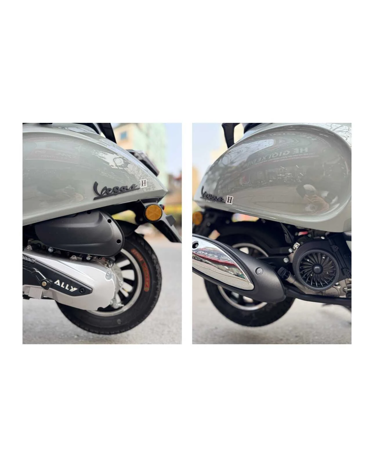 Xe Ga 50cc Ally Vegas S Đèn Vuông