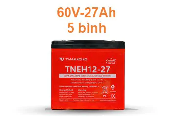 Ắc quy Thiên Năng chịu nhiệt 60V – 27Ah