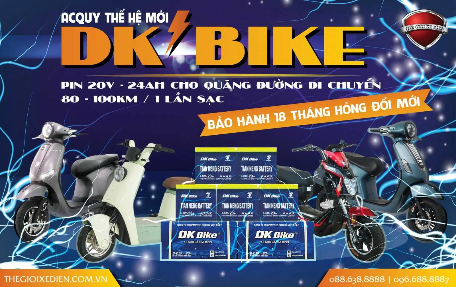 ắc quy dk bike 12v24a