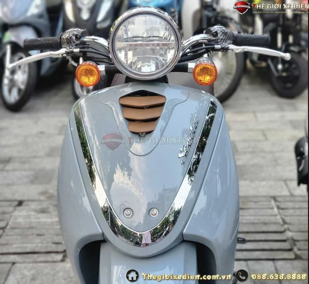 today hsv1 50cc cụm đèn pha to tròn cổ điển