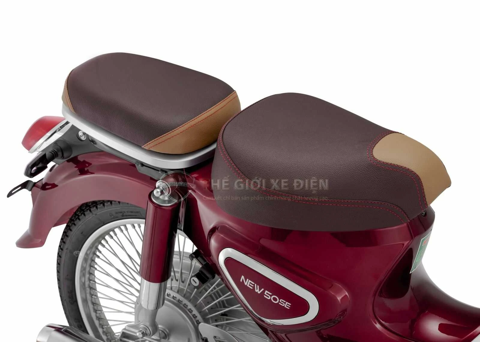 yên xe máy 50cc cub new đèn led