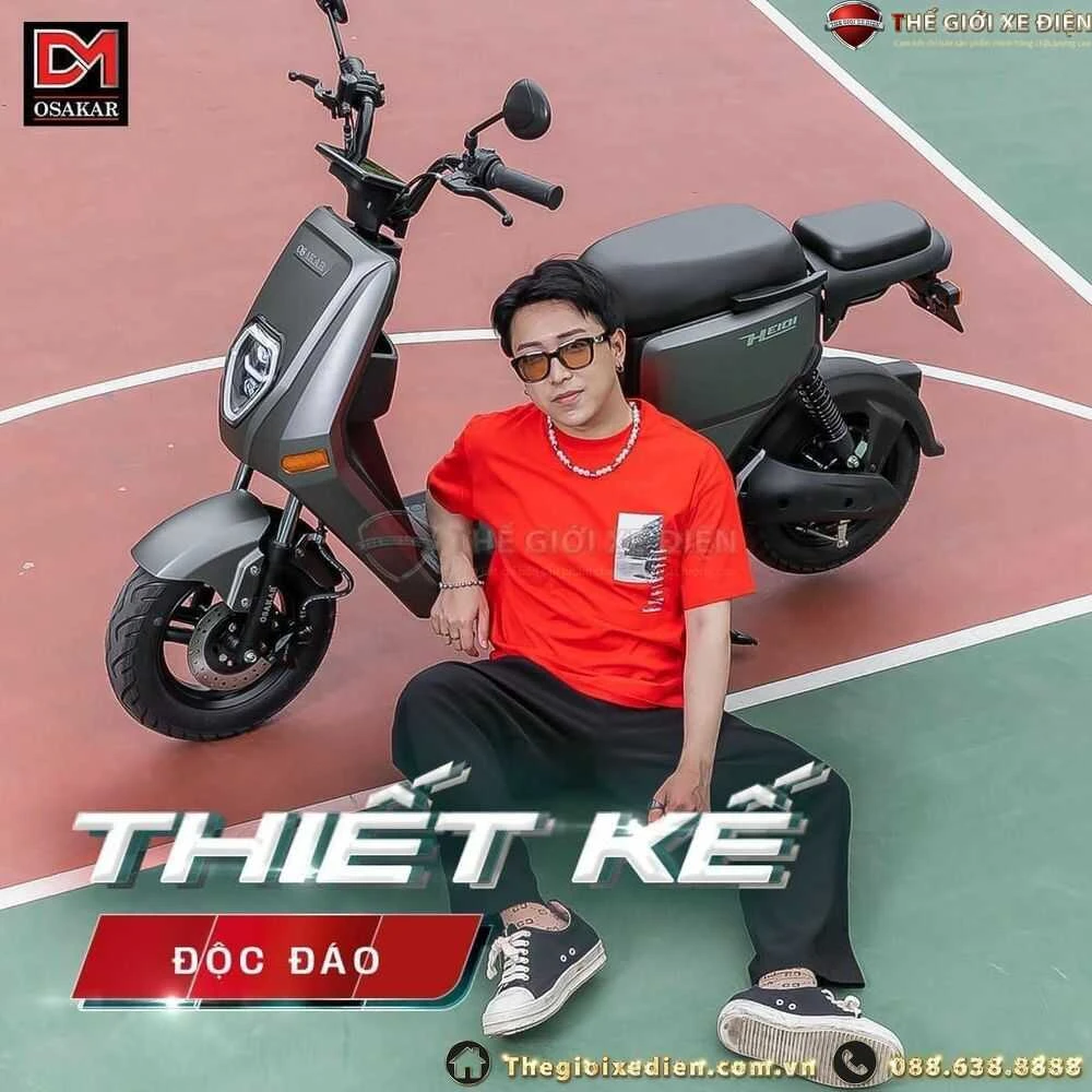 xe đạp điện osakar heidi