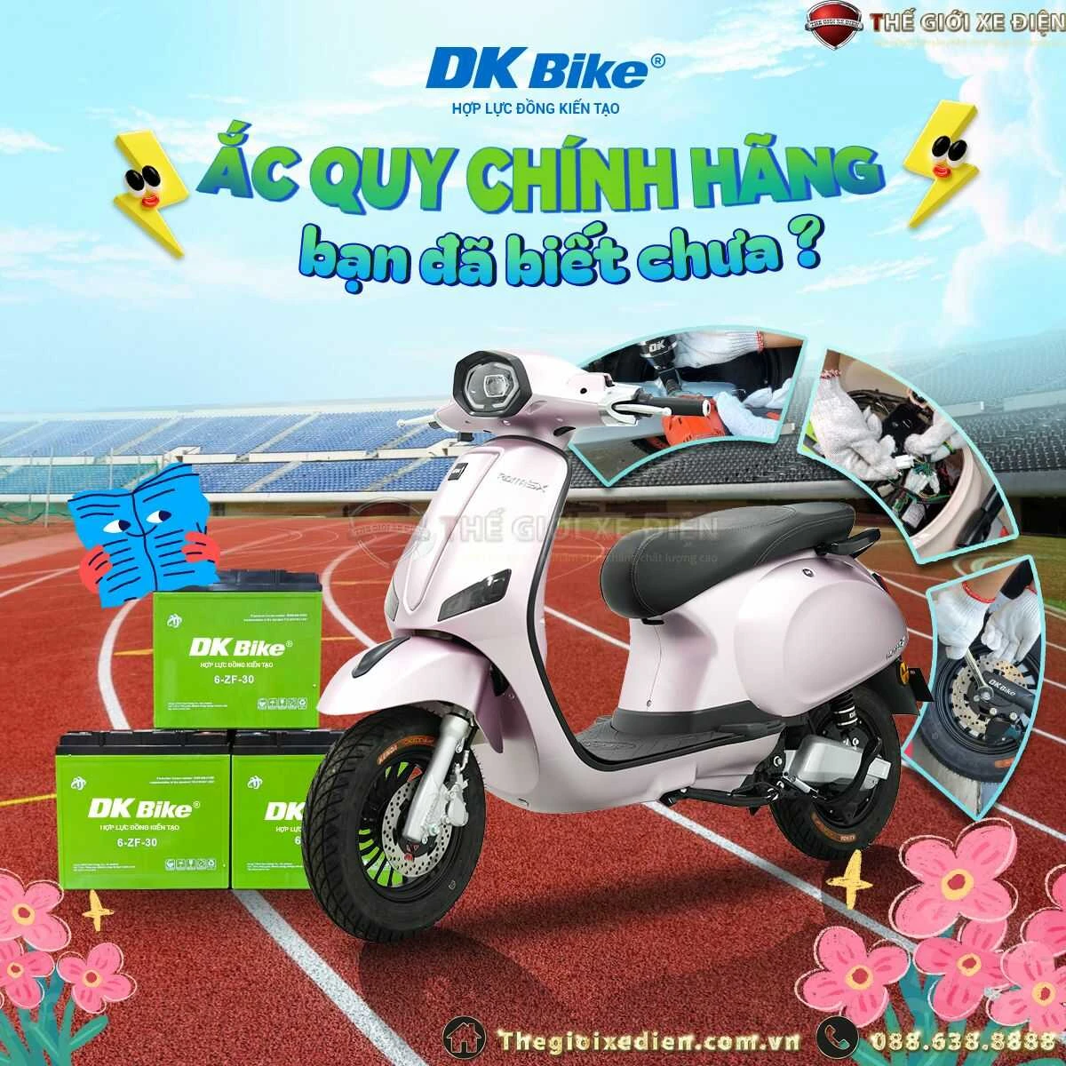 xe máy điện dk roma sx 2024