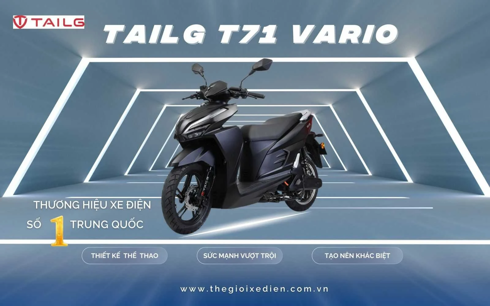 xe máy điện tailg t71 vario