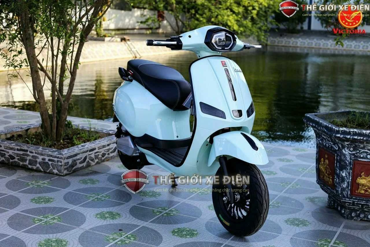 xe máy điện Vespa Victoria Việt Nhật xe điện victoria chống nước tốt