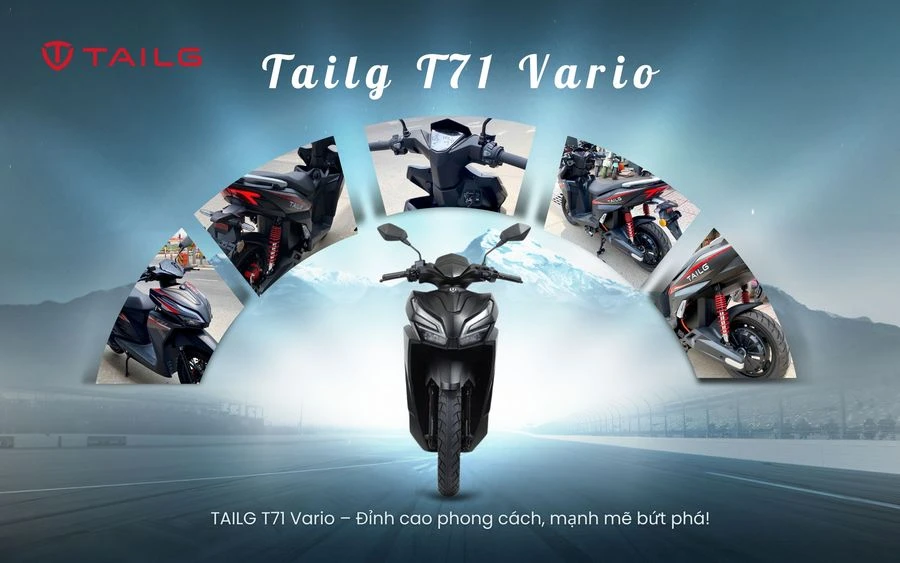 xe máy điện tailg t71 vario